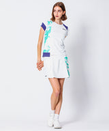 コラージュモチーフプリントTEE ATLA340