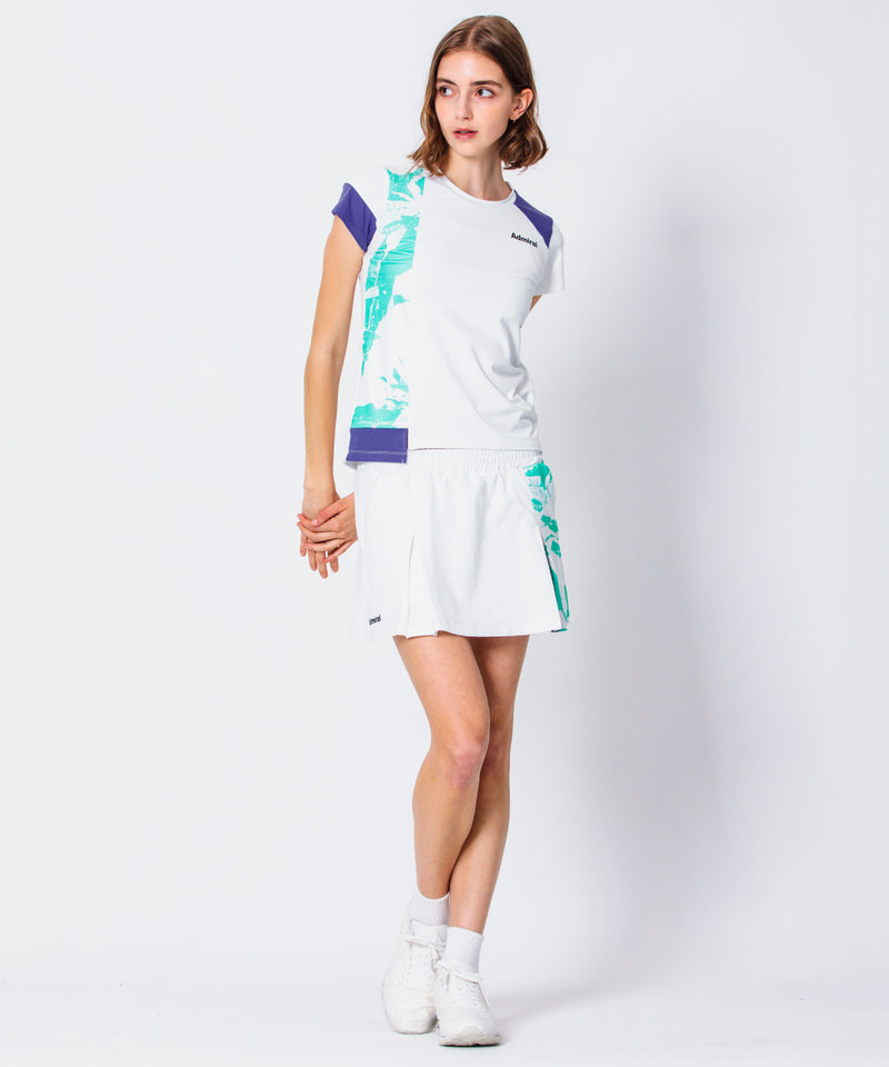 コラージュモチーフプリントTEE ATLA340