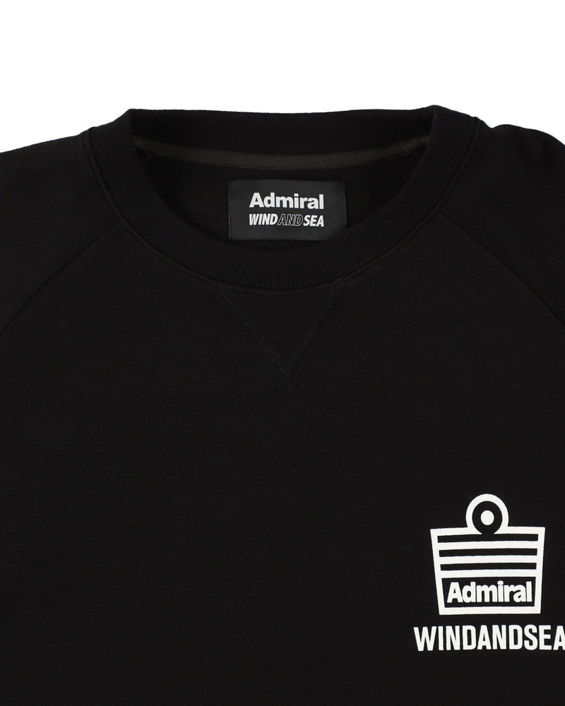 Admiral x WDS Crewneck Sweatshirt AAMA503S – ADMIRAL