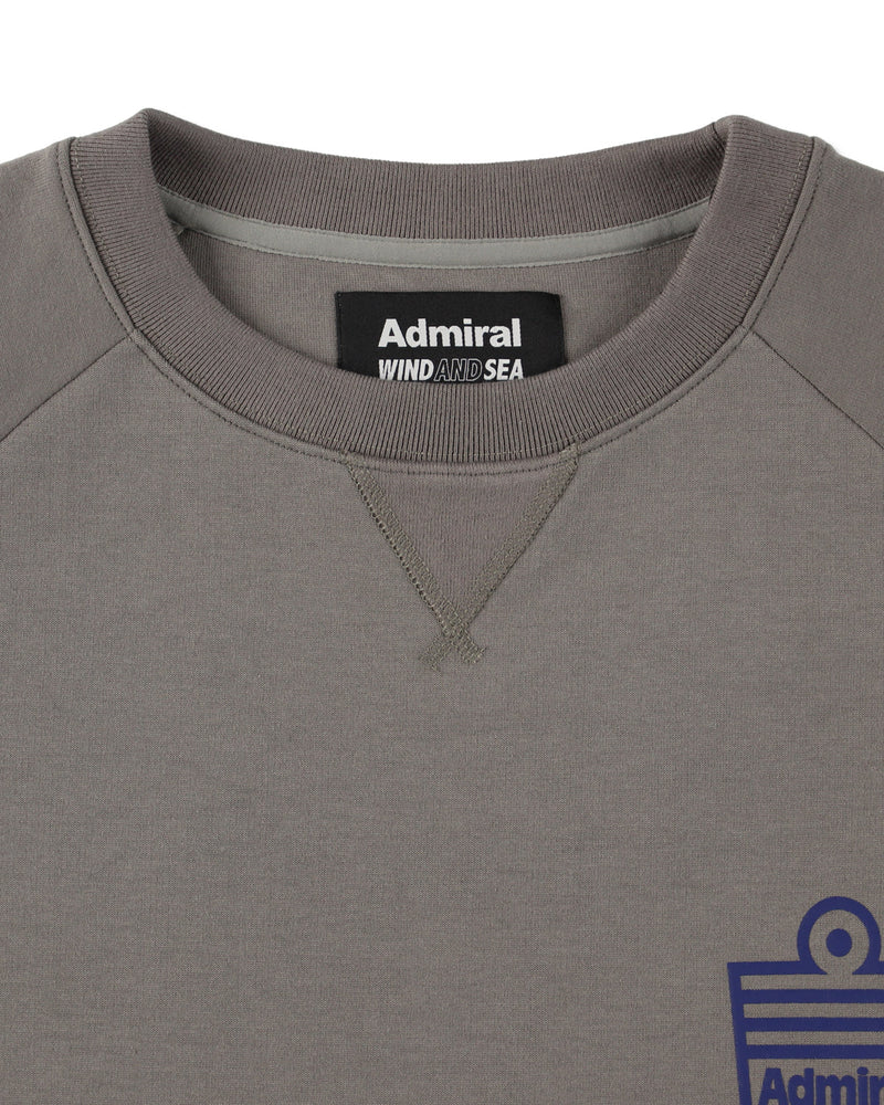 Admiral x WDS Crewneck Sweatshirt AAMA503S – ADMIRAL