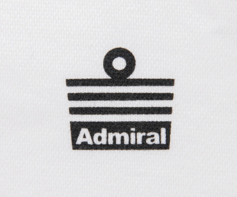 胸元のAdmiralロゴプリント