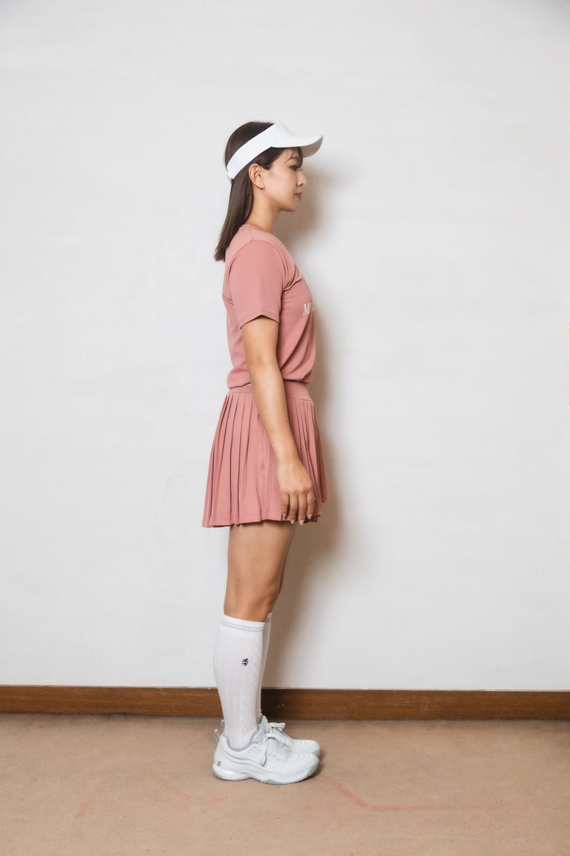 レイヤードプレスプリーツスコート ATMU008