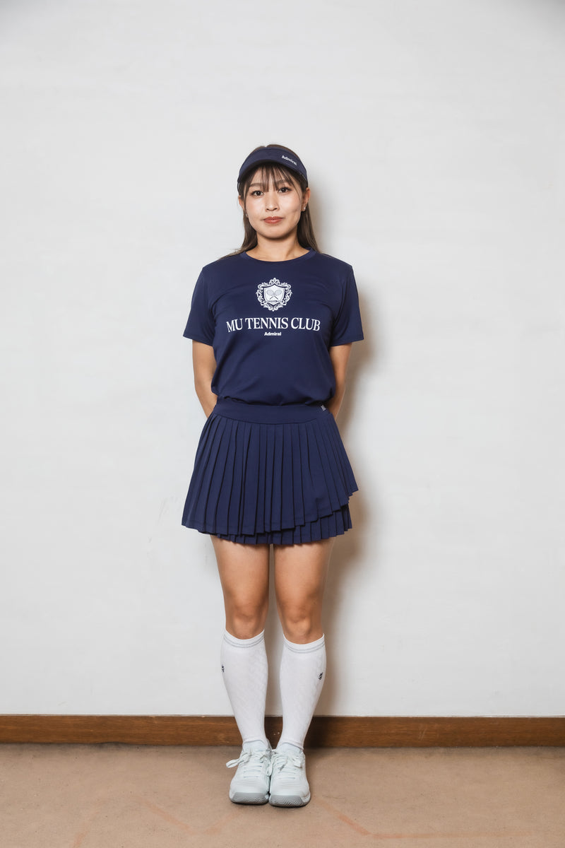 【予約商品】レイヤードプレスプリーツスコート atmu008