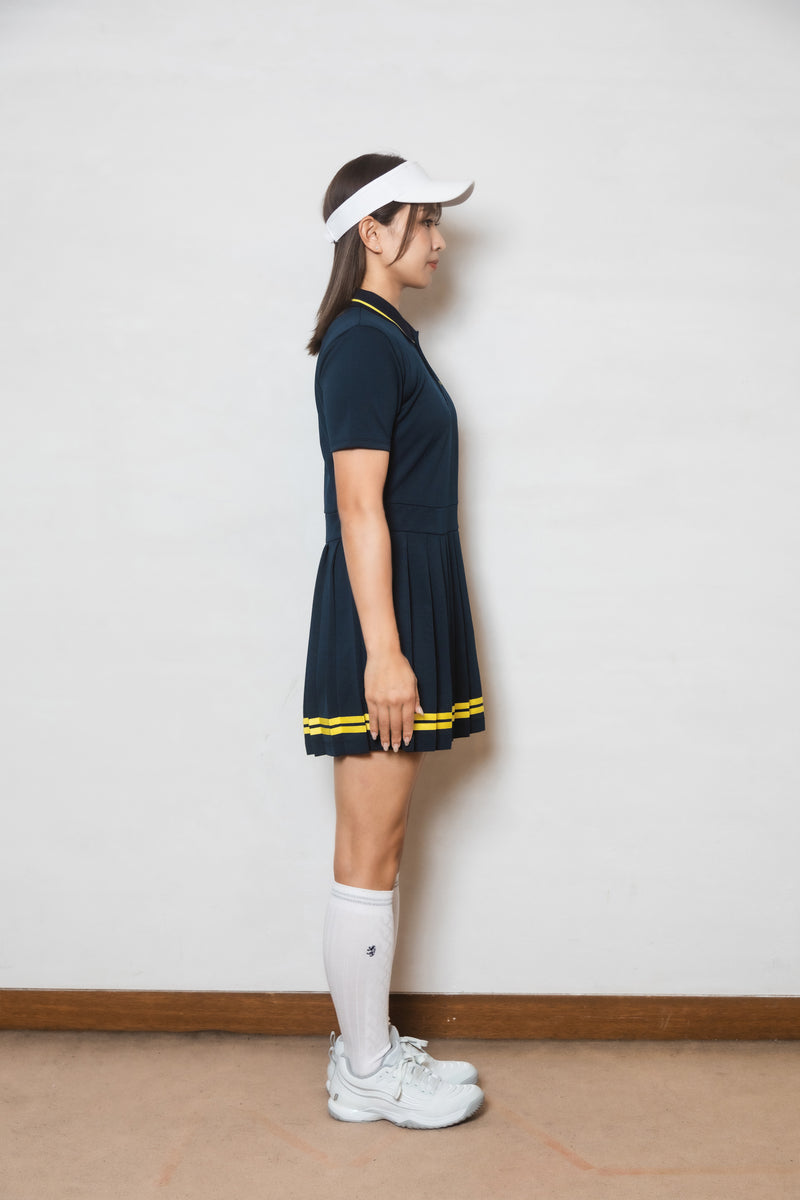 【予約商品/1月中旬～下旬発送】S/S ポロワンピース　ATMU009