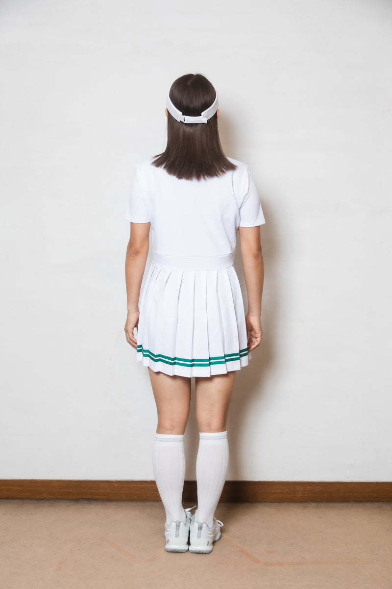 【予約商品】半袖ポロワンピ　atmu009