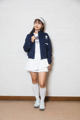 【予約商品】クラシックハイネックブルゾン　atmu010