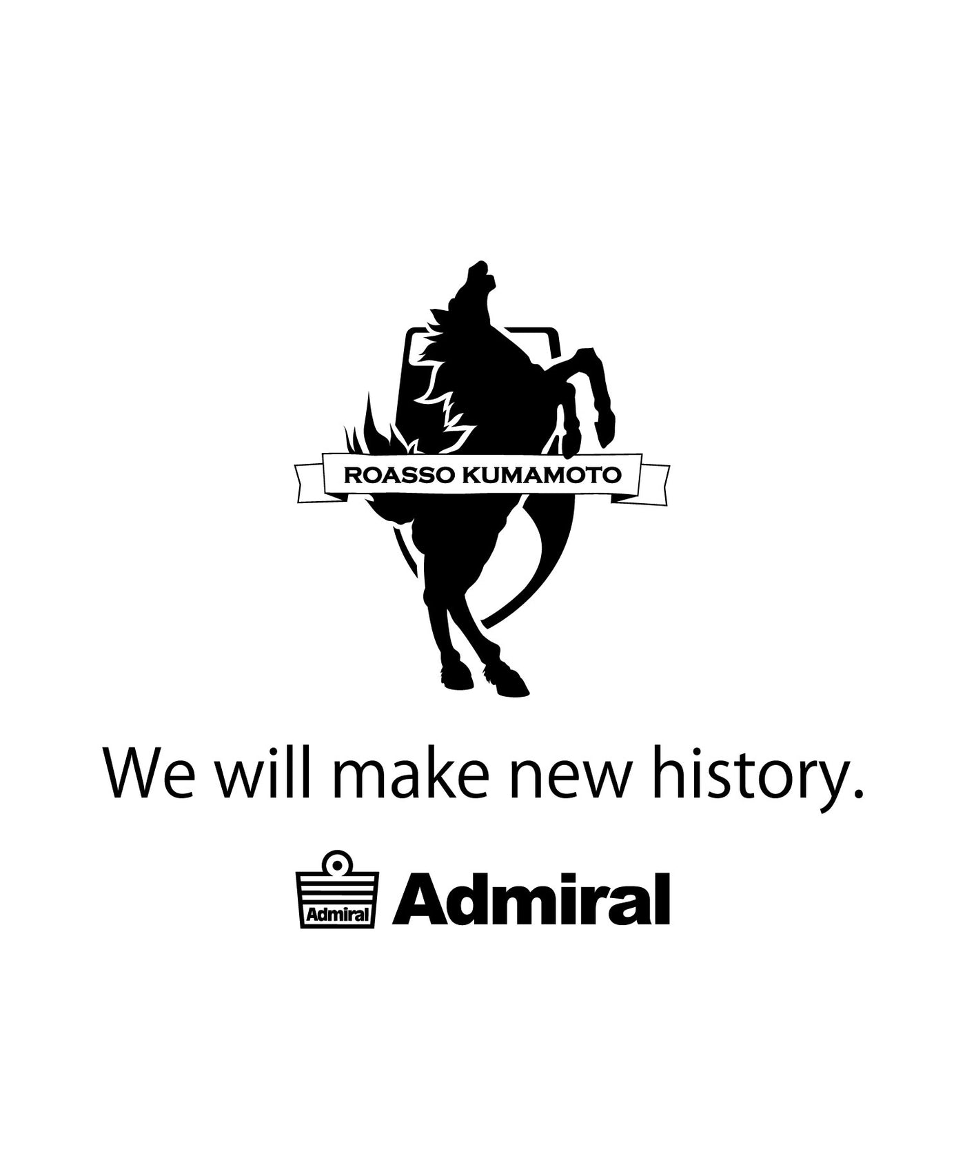 Roasso x Admiralエキップメントパートナー記念Tシャツ AFM559 – ADMIRAL
