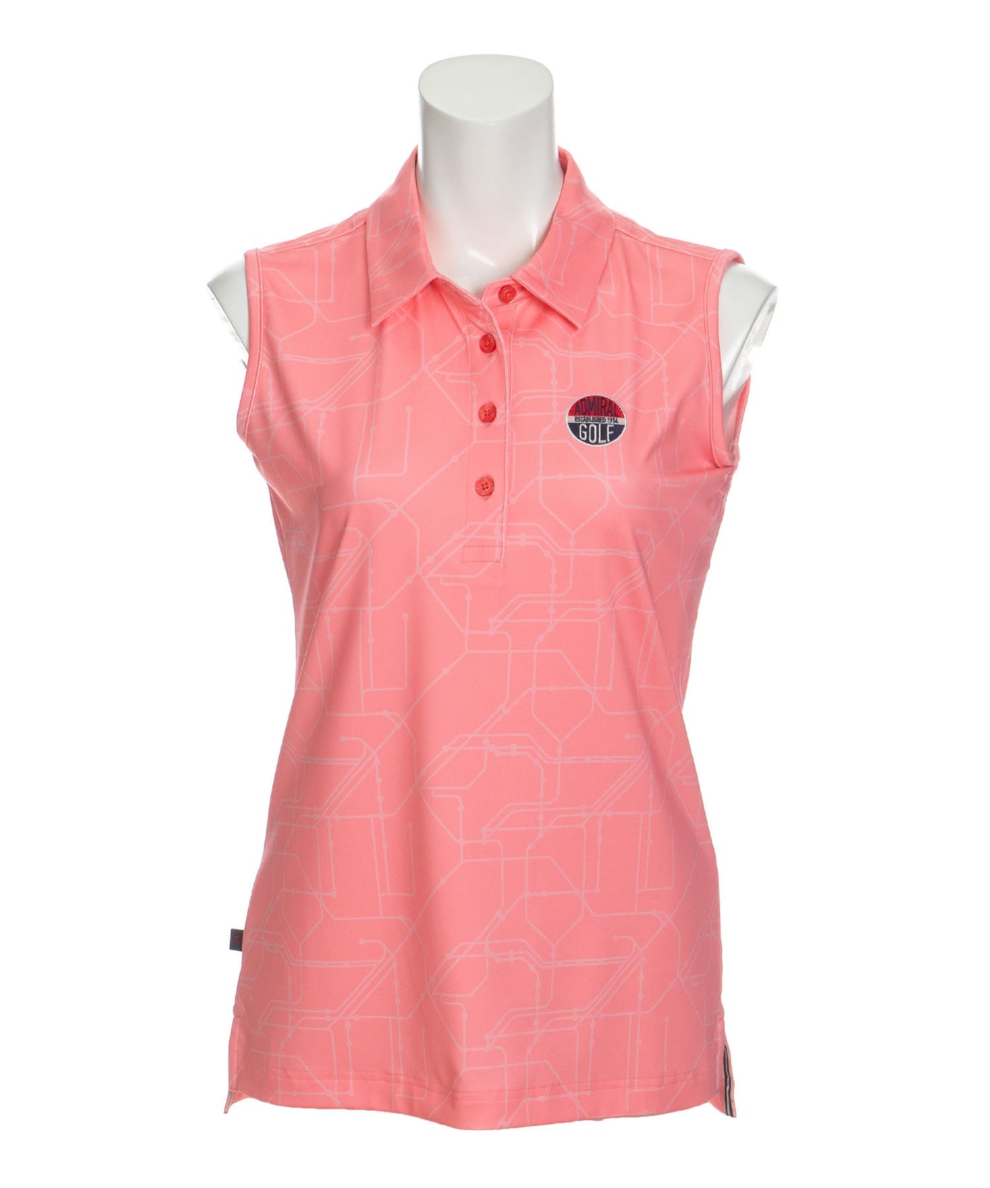 メトロプリント ノースリーブシャツ ADLA219 – ADMIRAL