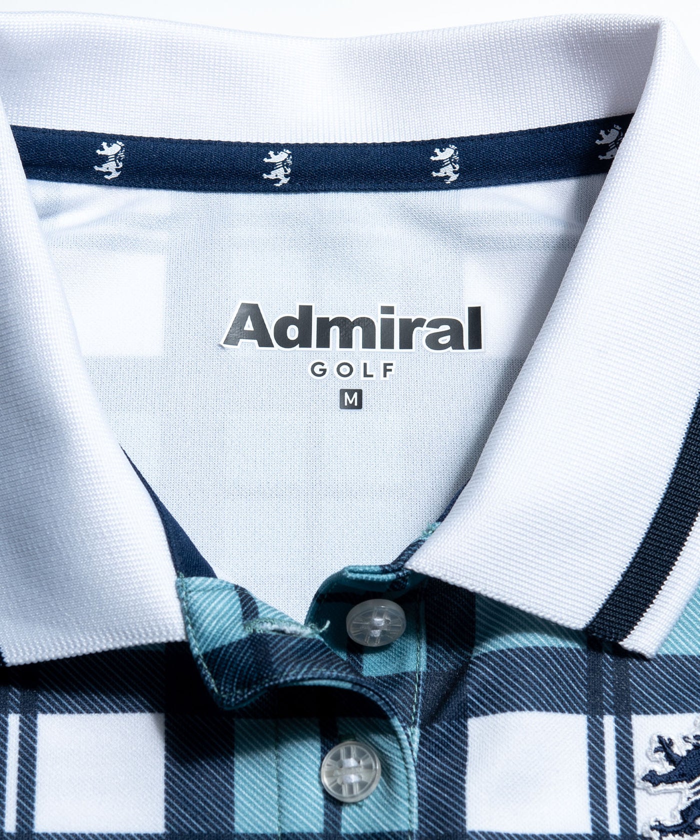 チェックプリント ポロシャツ ADLA221 – ADMIRAL