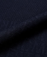 ロゴメッシュジャガード モックネックシャツADMA232