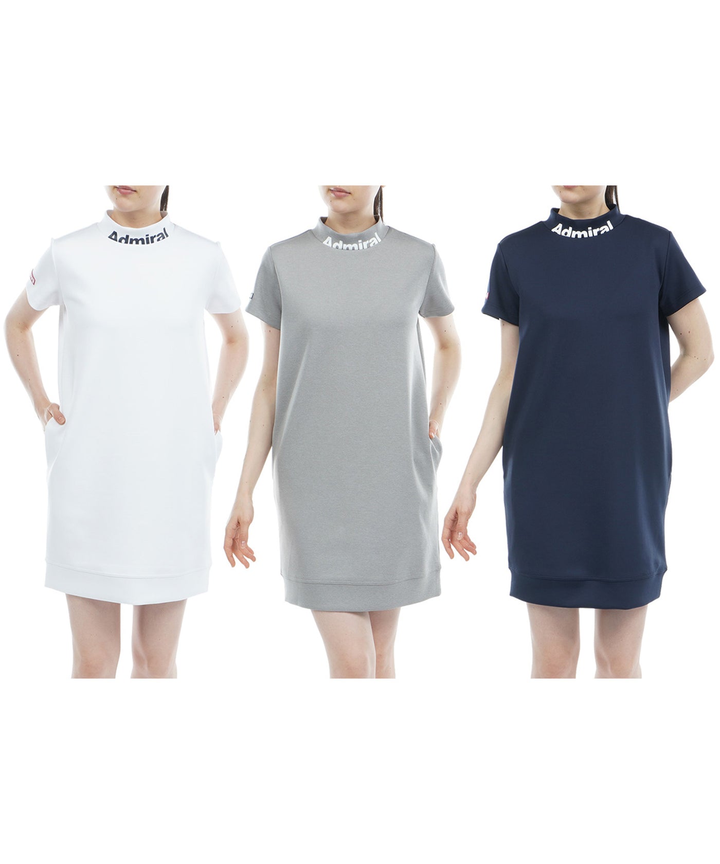バックロゴ モックネックワンピース ADLA305 – ADMIRAL