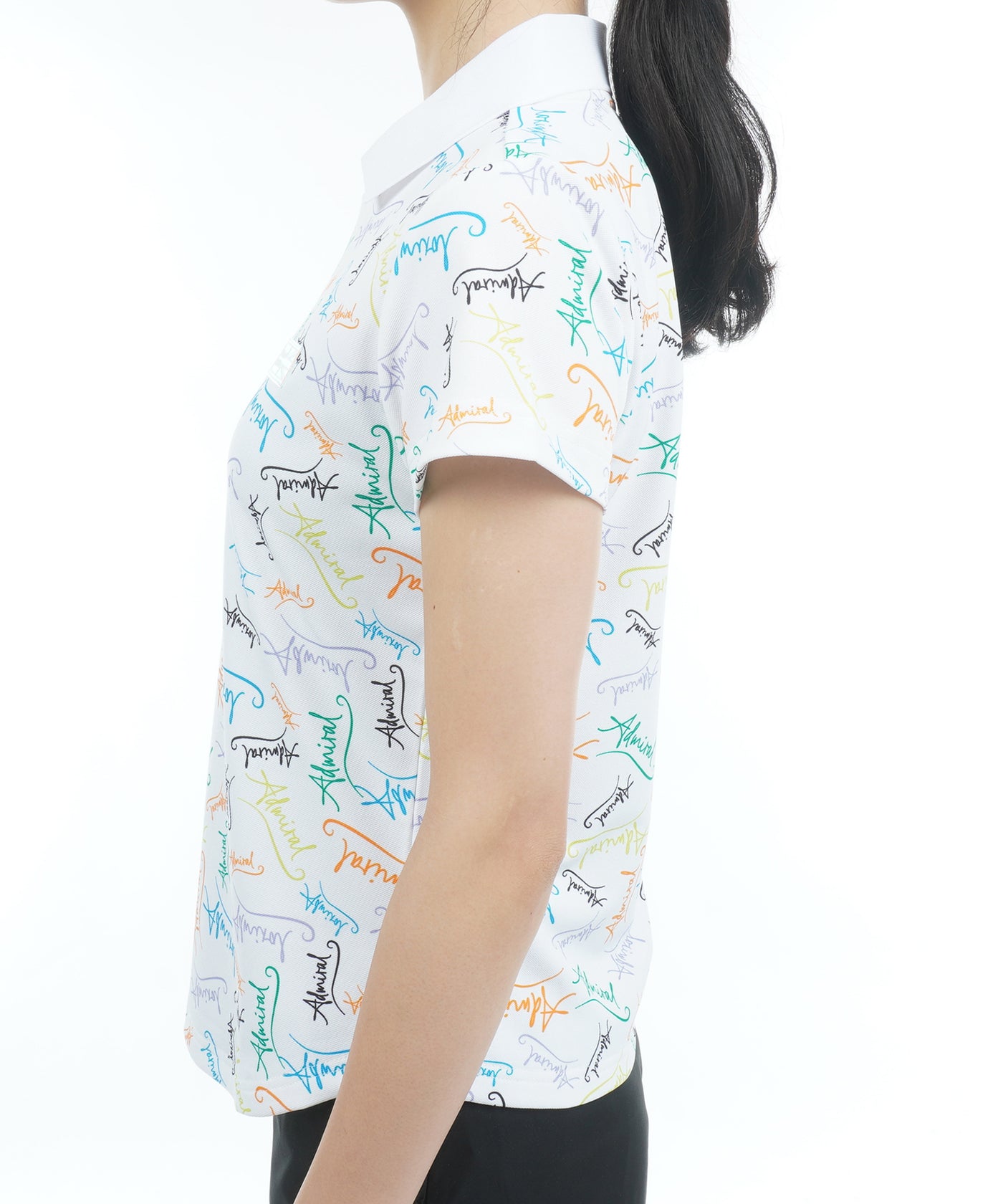 Admiral　アドミラル　ショートスリーブシャツ　Ｌサイズ マルチロゴプリント プルオンシャツ ADLA329 – ADMIRAL