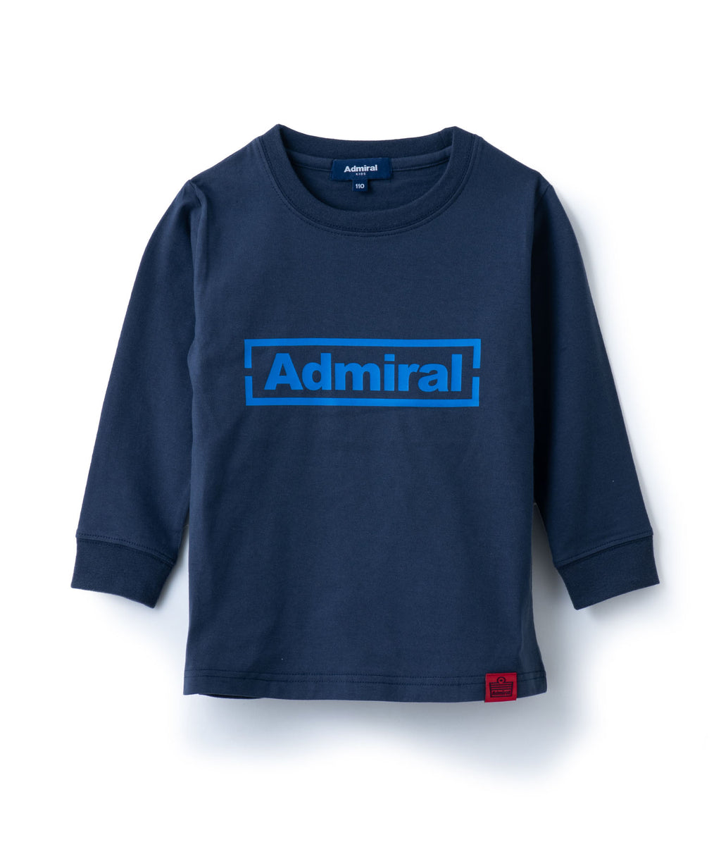 WEB限定】キッズ ロゴプリントロングスリーブＴシャツ – ADMIRAL