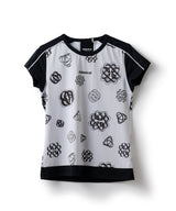 パイピンググラフィックS/S TEE　ATLA306