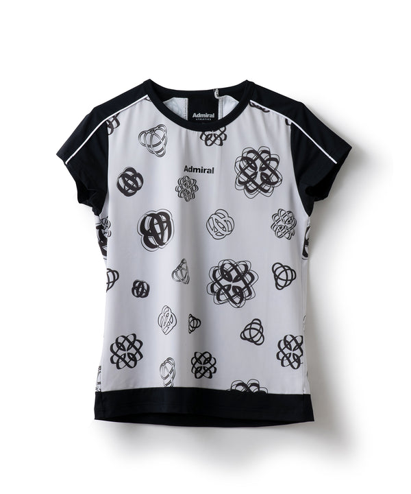 パイピンググラフィックS/S TEE　ATLA306