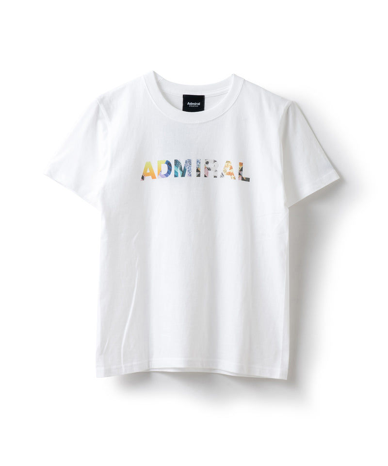 コラージュロゴコットンTEE  ATLA327