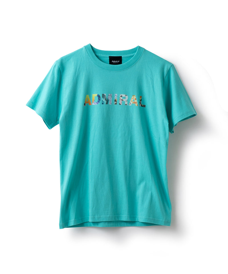 コラージュロゴコットンTEE  ATLA327