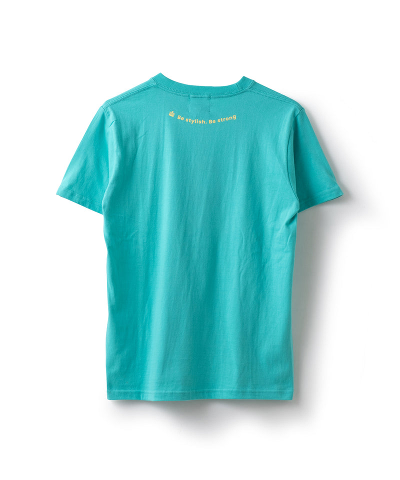 コラージュロゴコットンTEE  ATLA327