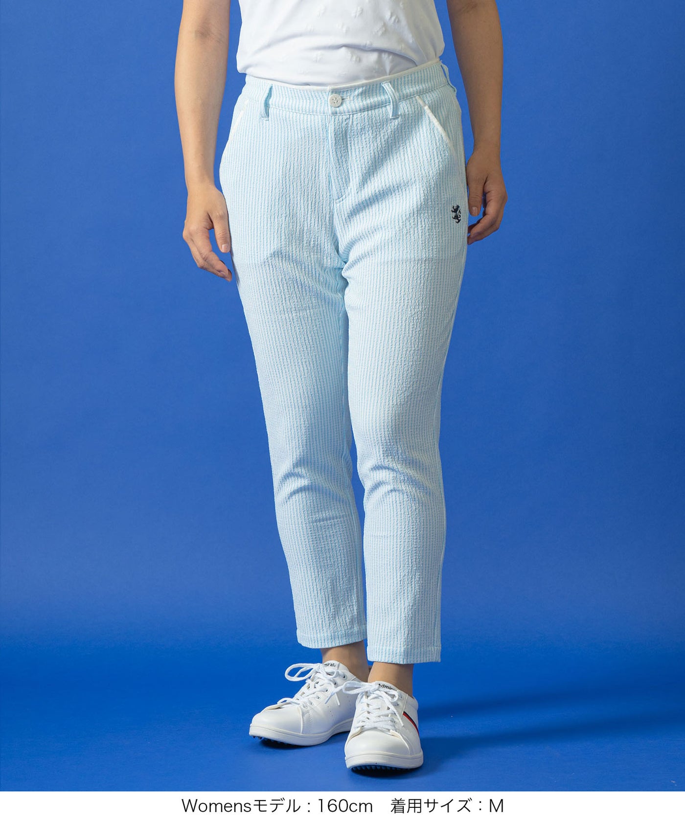 サッカーストライプ アンクルパンツ – ADMIRAL