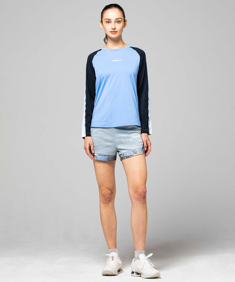 カラーサイドラインL/S TEE ATLA216