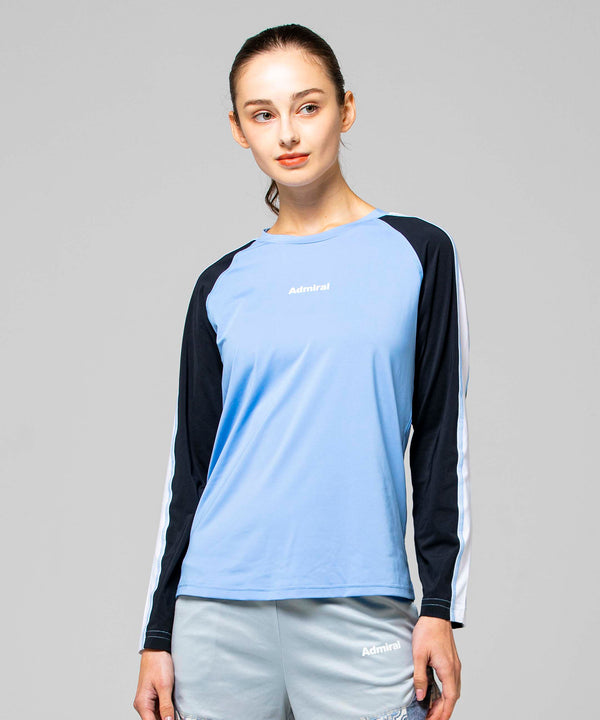 カラーサイドラインL/S TEE ATLA216