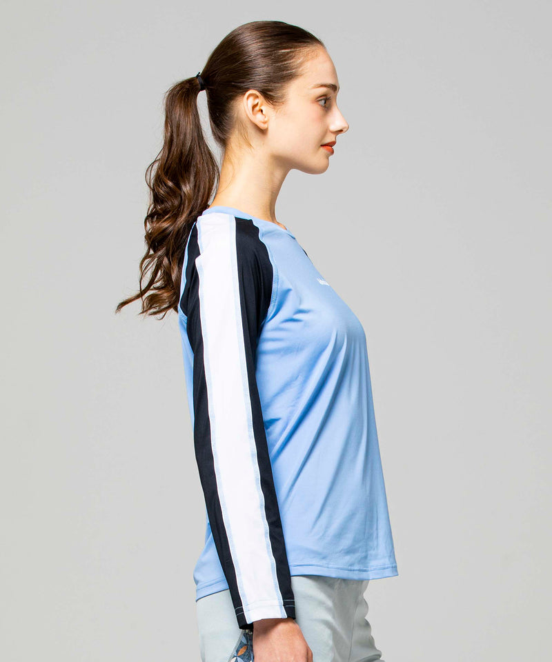 カラーサイドラインL/S TEE ATLA216