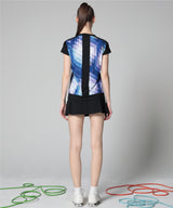 パイピンググラフィックS/S TEE　ATLA306