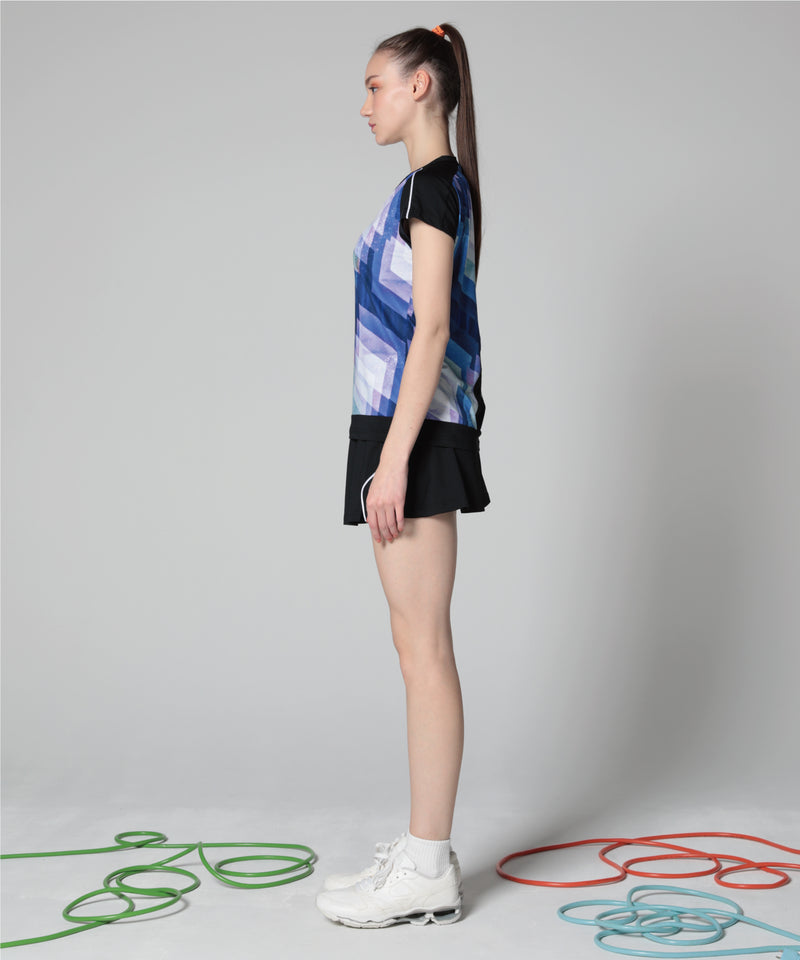 パイピンググラフィックS/S TEE　ATLA306