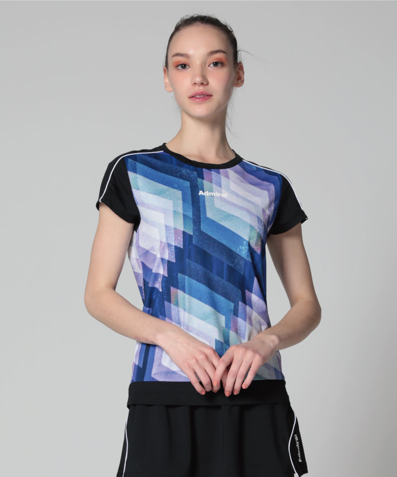パイピンググラフィックS/S TEE　ATLA306