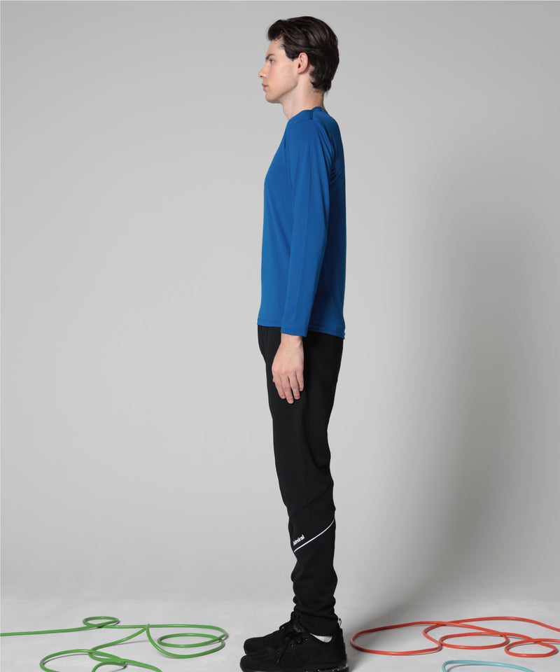 スローガンロゴドライL/S TEE　ATMA318
