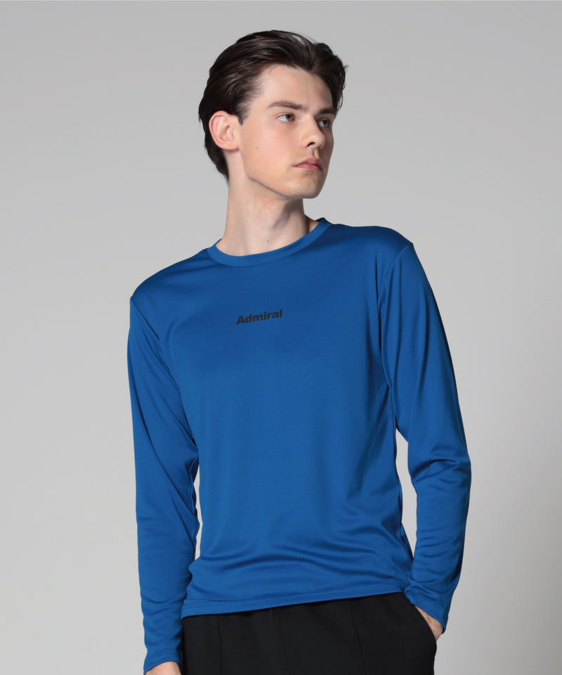 スローガンロゴドライL/S TEE　ATMA318